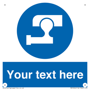 Custom mandatory secure tow hitch